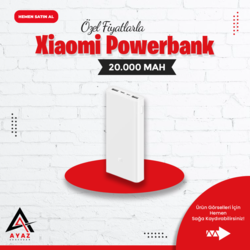 Xiaomi Powebank 20.000 Mah