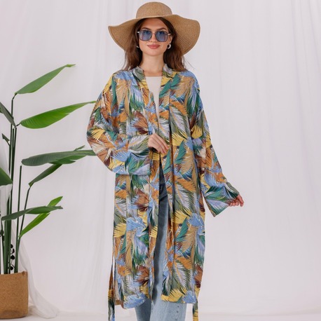 Aybem Safari Organik Pamuklu Kimono