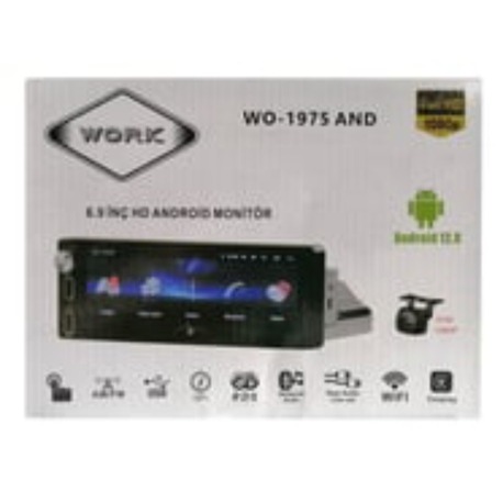 WORK ANDROİD OTO TEYP WORK WO1975
