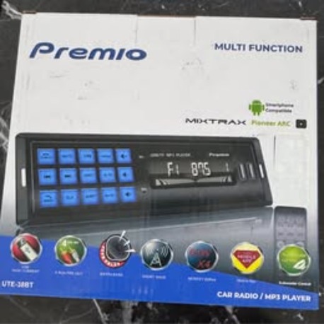 PREMİO OTO TEYP MULTİ FUCTION UTE-38BT
