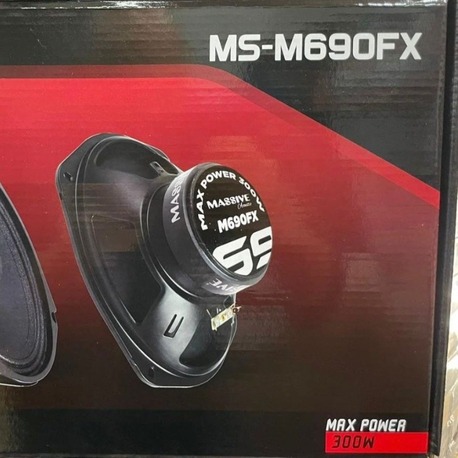 Massive MS-M690FX OVAL MİDRANGE 300 WATT MAXİMUM POWERÇİFT FİYATIDIR 120 WATT RMS