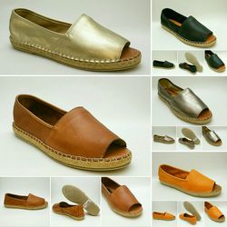 Espadril - %100 Deri 