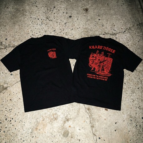 SİYAH KHARN DÖNER T-SHIRT