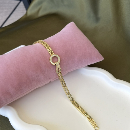 14k Greek model bileklik
