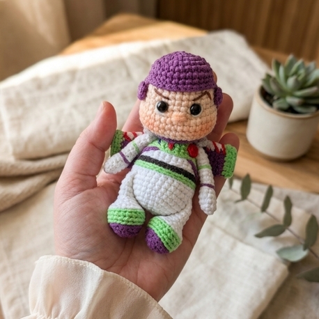 Buzz Lightyear Amigurumi tarif dosyası/pdf