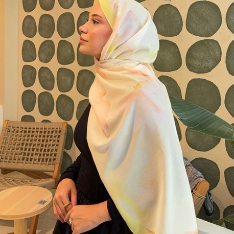 SARI KREM ŞAL