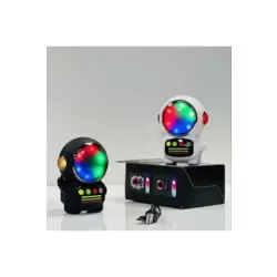 Astronaut Bluetooth Hoparlör Rgb Renkli Taşınabilir Mini Güçlü Astronot Ses Bombası