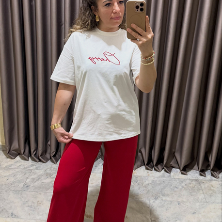 Chery nakışlı Tişört