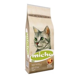Micho tavuklu yetişkin kedi maması