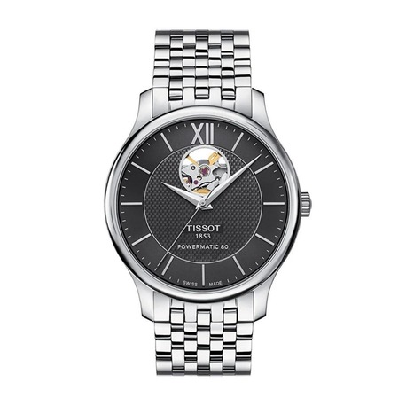 Tissot Tradition Powermatic 80 Open Heart T0639071105800 Erkek Kol Saati T063.907.11.058.00