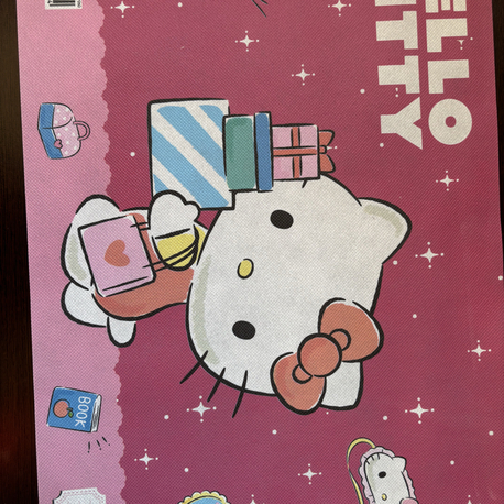 Hello kitty beslenme örtüsü