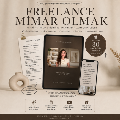 Freelance Mimarlıkta Para, Sistem ve Gerçek Hayattan Stratejiler-Kimsenin Anlatmadıkları