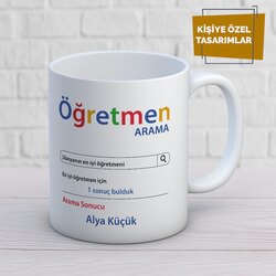 Öğretmen Arama Kupa bardak