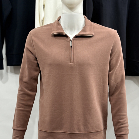YUMUŞAK DOKULU DİK YAKA SWEATSHIRT (FS961U)
