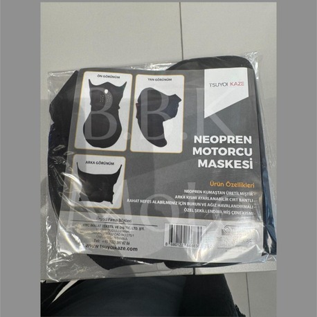 NEOPREN MOTORCU MASKESİ 