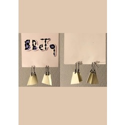 BBeTq Praxiteles' Cream friendship earrings