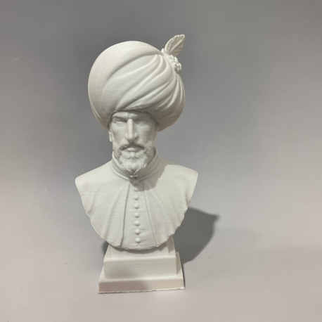 Kanuni sultan Süleyman büst