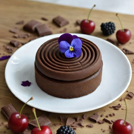 Çikolatalı Vişneli Tart