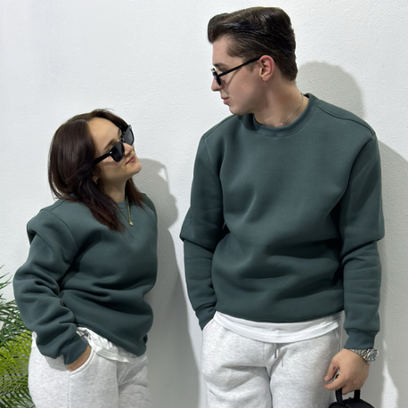 Koyu Yeşil Sweatshirt