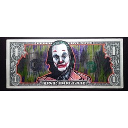 Joker3 Dollar Bill Art