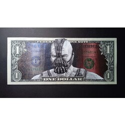 Bane Dollar Bill Art