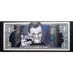 Leonardo DiCaprio Dollar Bill Art