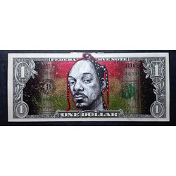 Snoop Dogg Dollar Bill Art