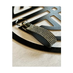 Gümüş Swarovski Taşlı Anahtarlık