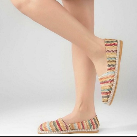 Multi Keten Bayan Espadril Ayakkabı
