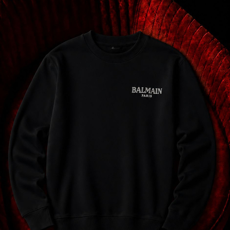Balmain Paris Oversize Sweatshirt