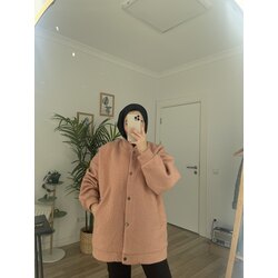 pembe BOMBER ceket 