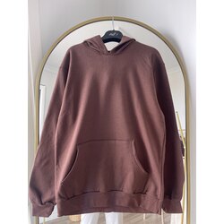 kahverengi cepli Sweat 