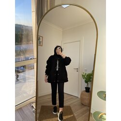 siyah BOMBER ceket 