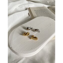 ÇELİK DAMLA KÜPE (gold)