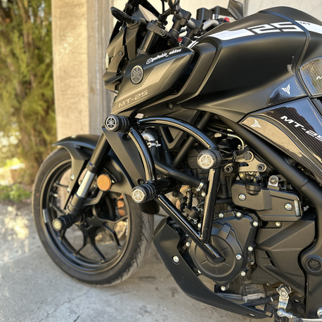 YAMAHA MT 25 6 lı koruma demiri (siyah) 