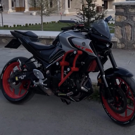 YAMAHA MT 25 6 LI KORUMA DEMİRİ (turuncu)