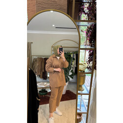 POPLİN TAKIM CAMEL