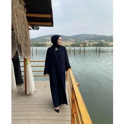LACİVERT 2’Lİ ABAYA
