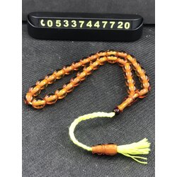 SİSTEMLİ KEHRİBAR TESBİHLERİMİZ adet 125₺