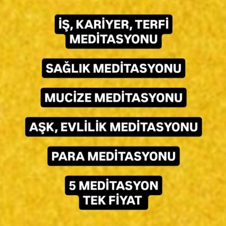 5 MEDİTASYON TEK FİYAT 