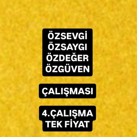 4 ÇALIŞMA TEK FİYAT 