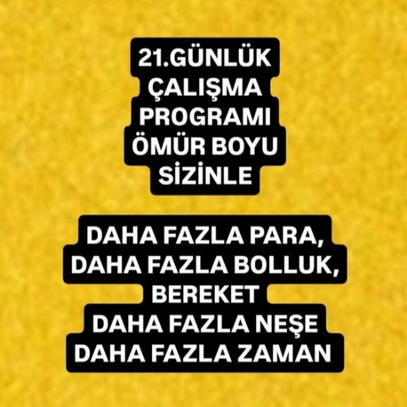 DAHA ÇOK, PARA 21.GÜNLÜK 