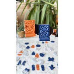 PK0060 - Halloween - Skull Tablo Imprint Kesici