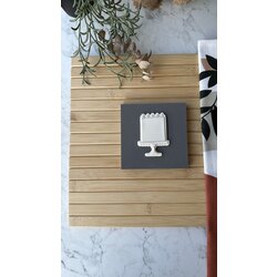 Kremalı Pasta w/Stand Embosser