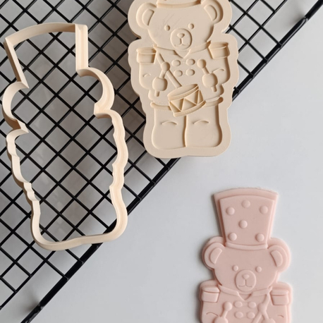 #2026 Teddy Bear -Embosser Series-