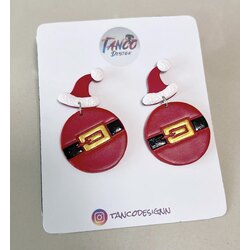 PK0081 - Yılbaşı Series - Circle Santa Parçalı
