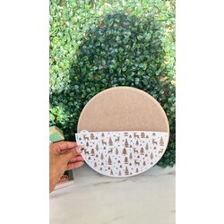 Yılbaşı Stencil -5- Yarım Daire form