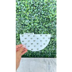 Half Stencil -45-