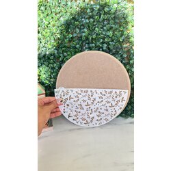 Yılbaşı Stencil -4- Yarım Daire form