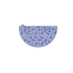 Yılbaşı Stencil -9- Yarım Daire form